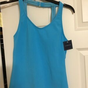 Lands' End Vibrant Blue Women's Tank Top